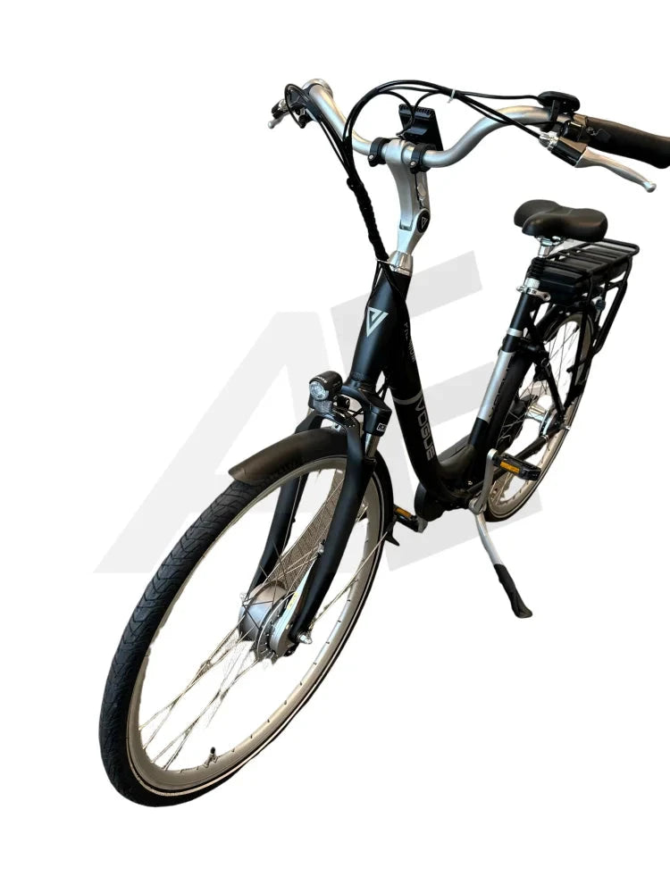 Vogue Premium E-Bike 7Sp 48Cm Lage Instap - Mat Zwart Vogue E-Bike