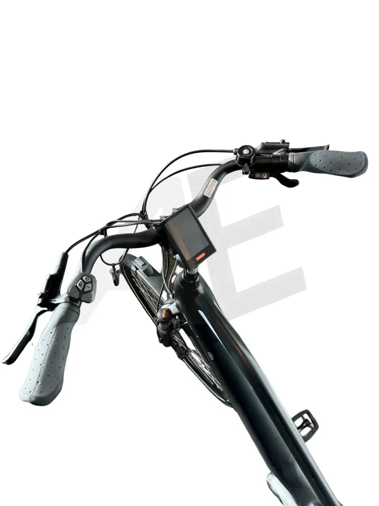 Vogue Slx M420 Elektrische Fiets 9Rd Shimano Versnellingen 51Cm Met Hydraulische Remmen - Mat Zwart