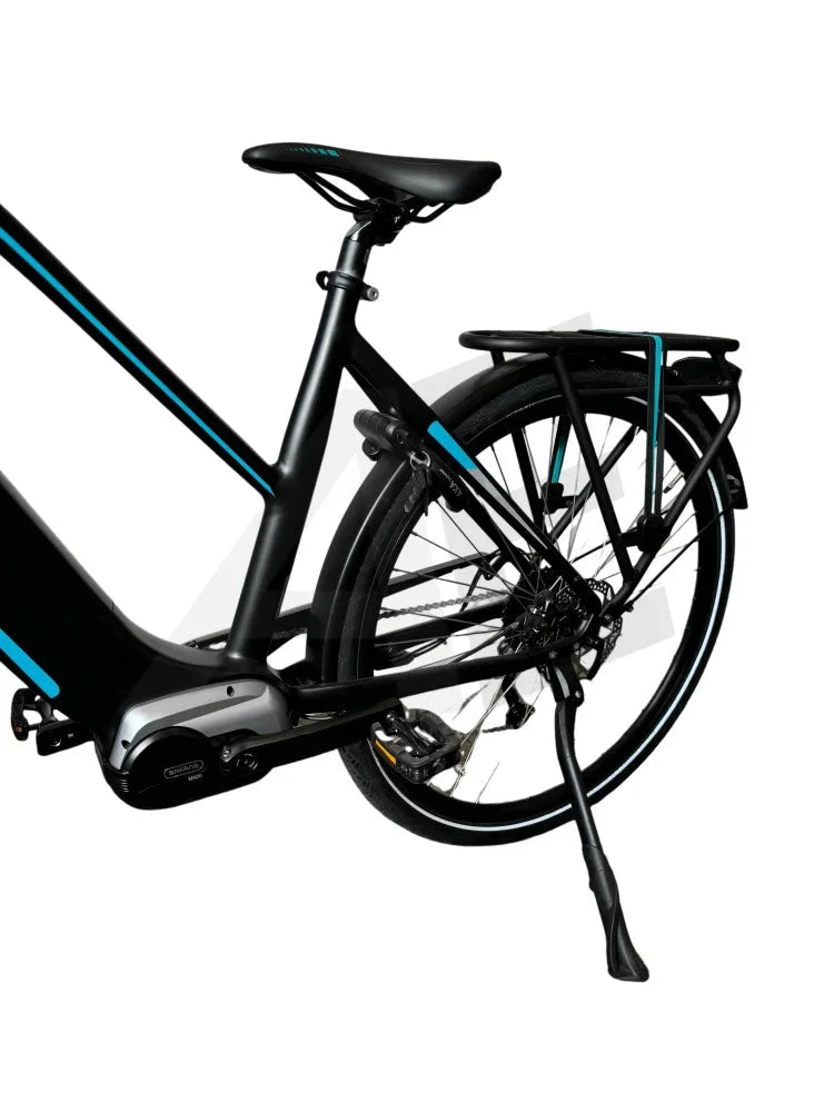 Vogue Slx M420 Elektrische Fiets 9Rd Shimano Versnellingen 51Cm Met Hydraulische Remmen - Mat Zwart