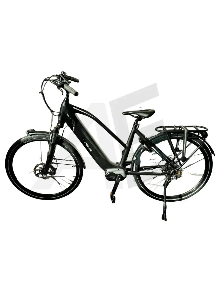 Vogue Slx M420 Elektrische Fiets 9Rd Shimano Versnellingen 51Cm Met Hydraulische Remmen - Mat Zwart