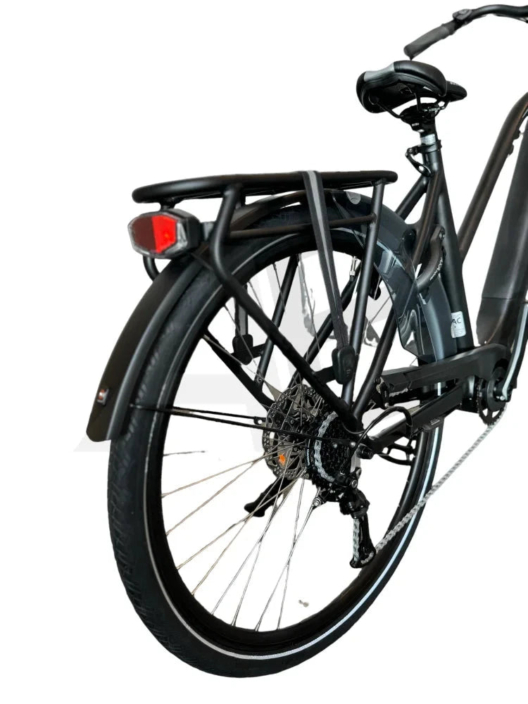 Vogue Slx M420 Elektrische Fiets 9Rd Shimano Versnellingen 51Cm Met Hydraulische Remmen - Mat Zwart