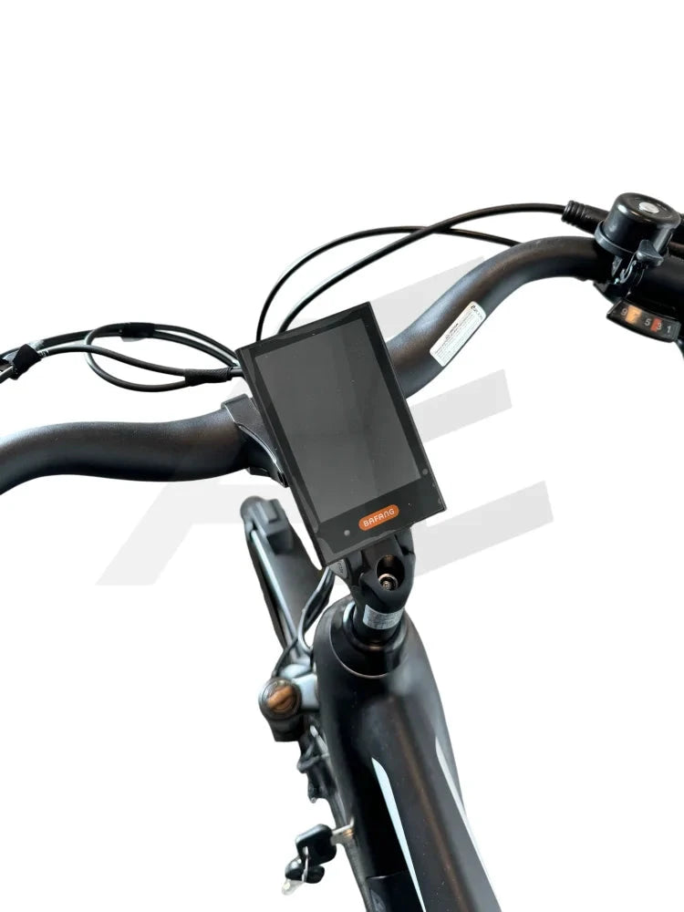 Vogue Slx M420 Elektrische Fiets 9Rd Shimano Versnellingen 51Cm Met Hydraulische Remmen - Mat Zwart