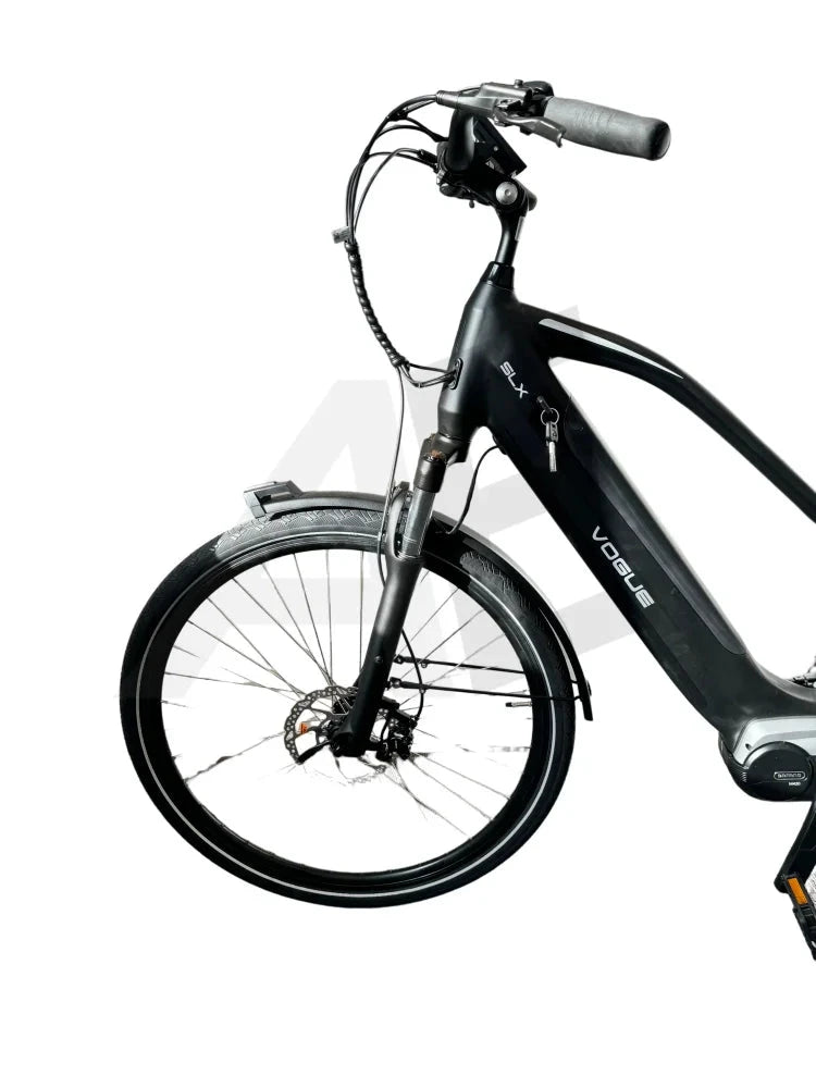 Vogue Slx M420 Elektrische Fiets 9Rd Shimano Versnellingen 51Cm Met Hydraulische Remmen - Mat Zwart