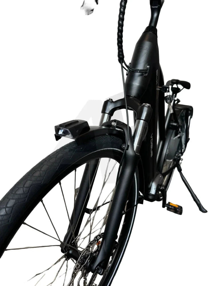 Vogue Slx M420 Elektrische Fiets 9Rd Shimano Versnellingen 51Cm Met Hydraulische Remmen - Mat Zwart