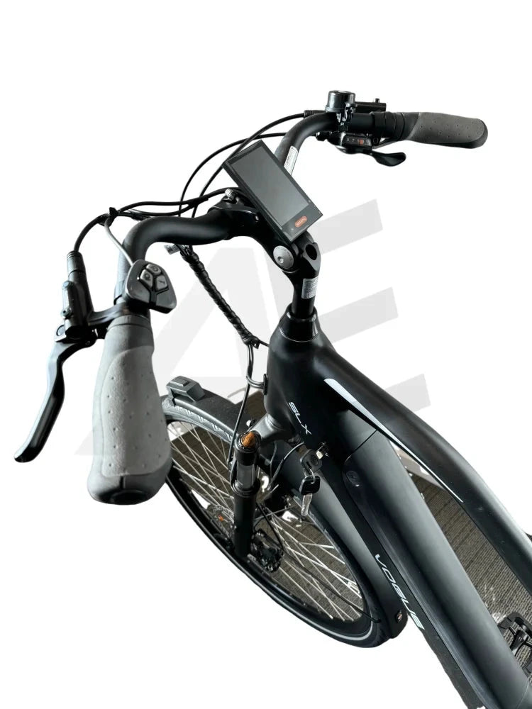 Vogue Slx M420 Elektrische Fiets 9Rd Shimano Versnellingen 51Cm Met Hydraulische Remmen - Mat Zwart