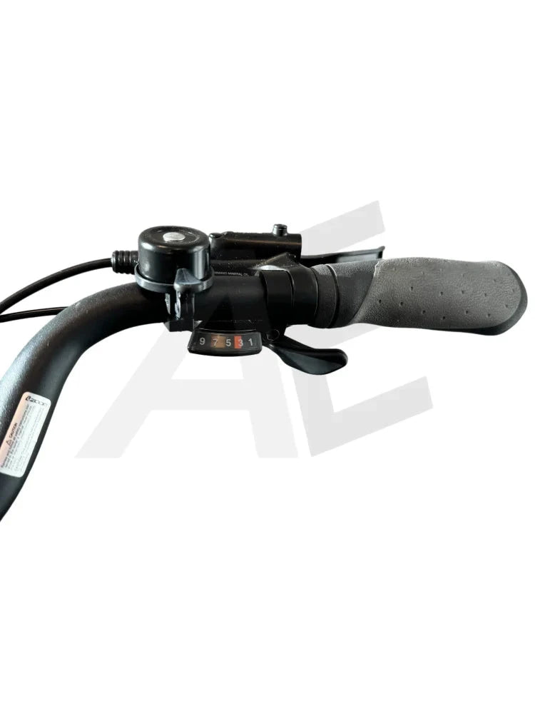 Vogue Slx M420 Elektrische Fiets 9Rd Shimano Versnellingen 51Cm Met Hydraulische Remmen - Mat Zwart