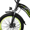 Windgoo E20 Elektrische Vouwfiets Fatbike Zwart Groen AE-trading