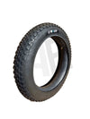 WOLFF Fatbike buitenband, zwart, 20x4.00, ETRTO 100-406, W2116 AE-trading