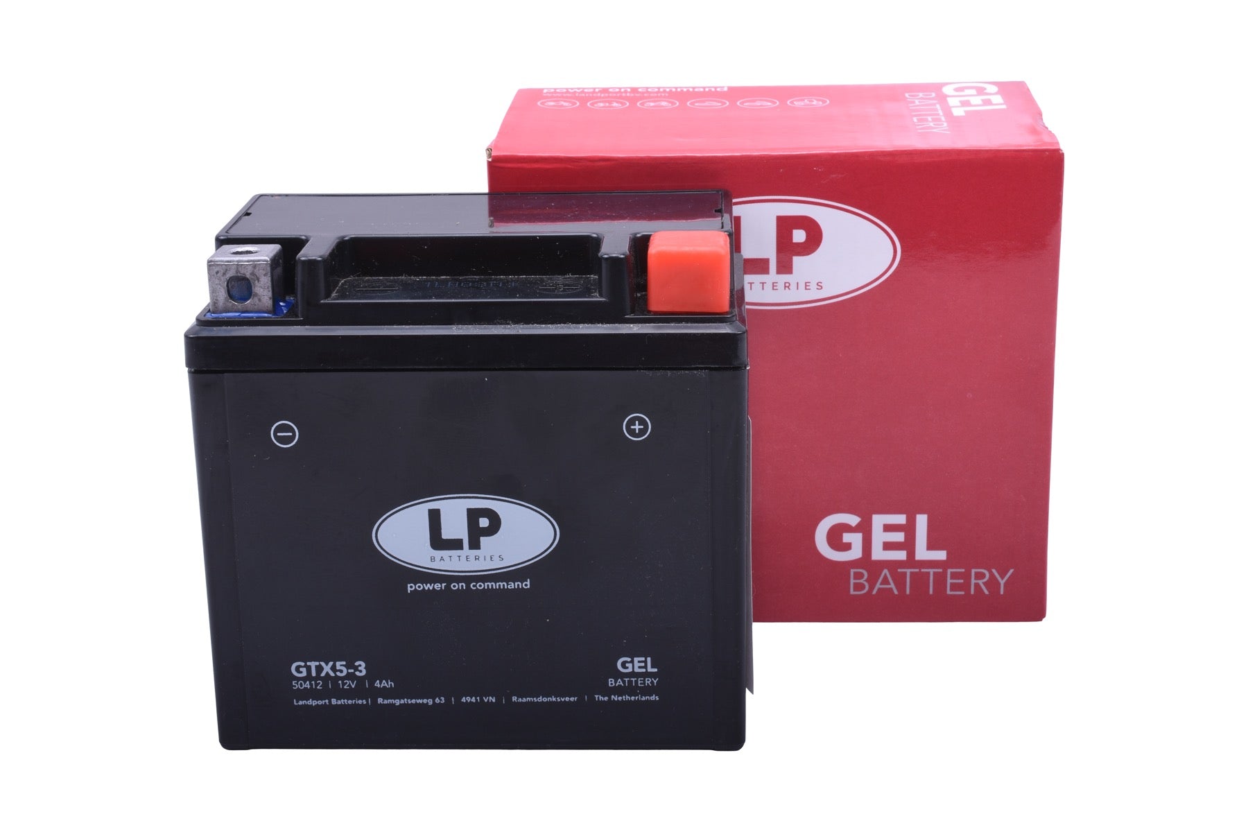 Accu Landport GTX5-3 GEL ( 12V/4A ) AE-trading