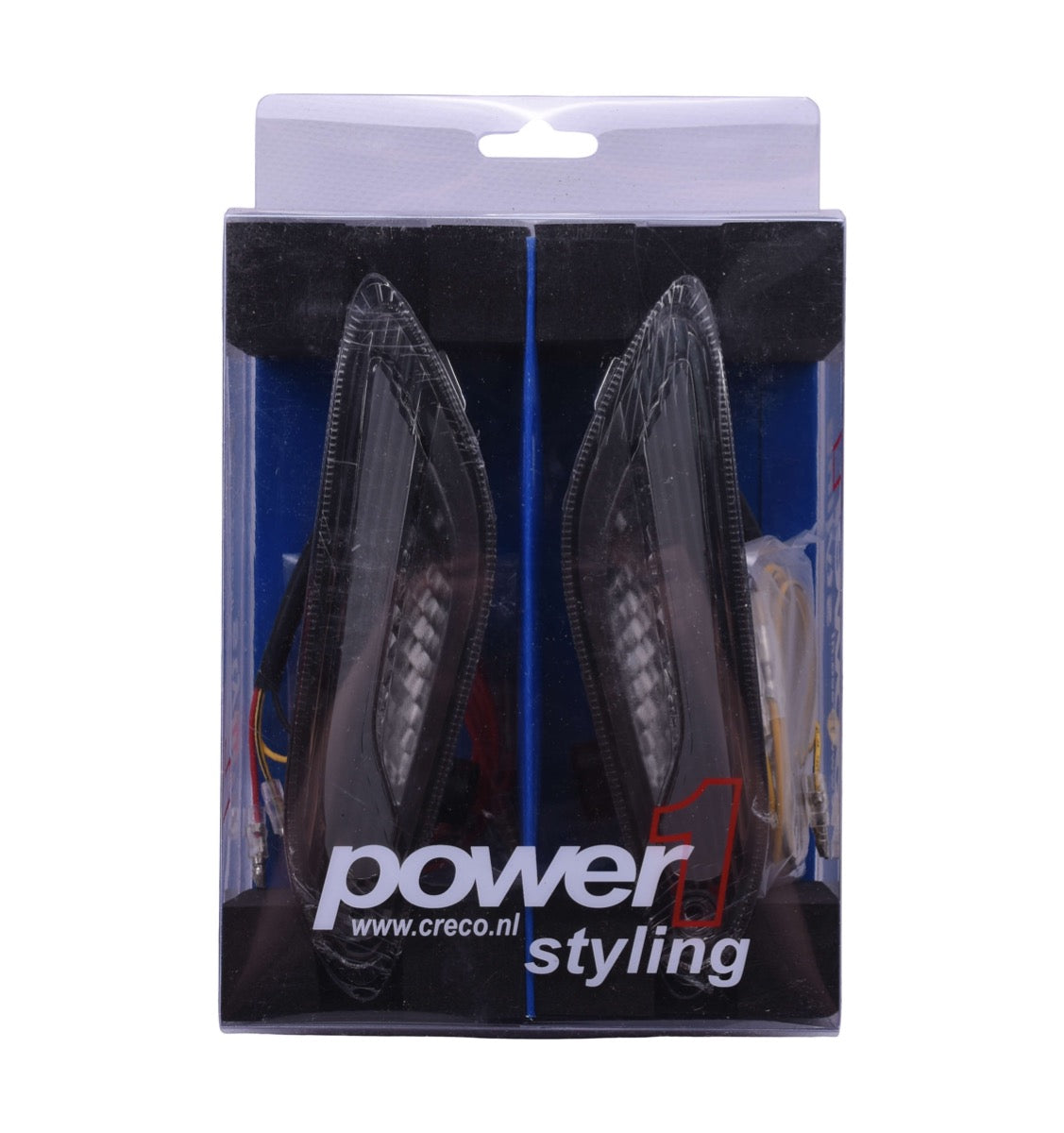 RAW-set Achter LED Power 1 Titanium Tube | Vespa Sprint / Primavera AE-trading