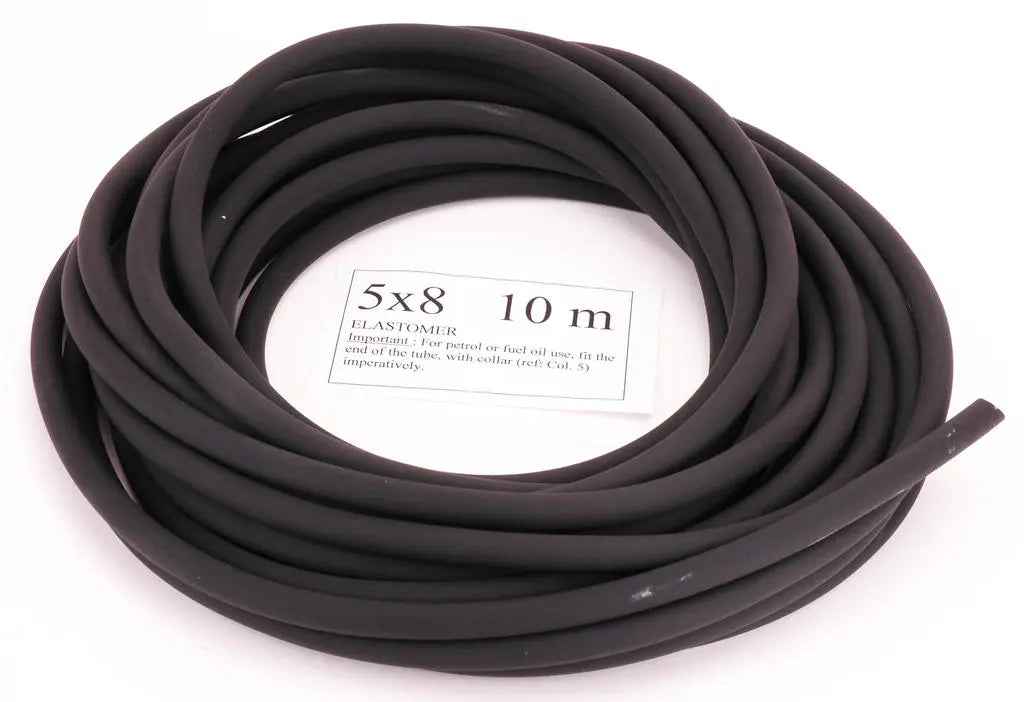 BENZINESLANG 5X8 RUBBER 10M AE-trading