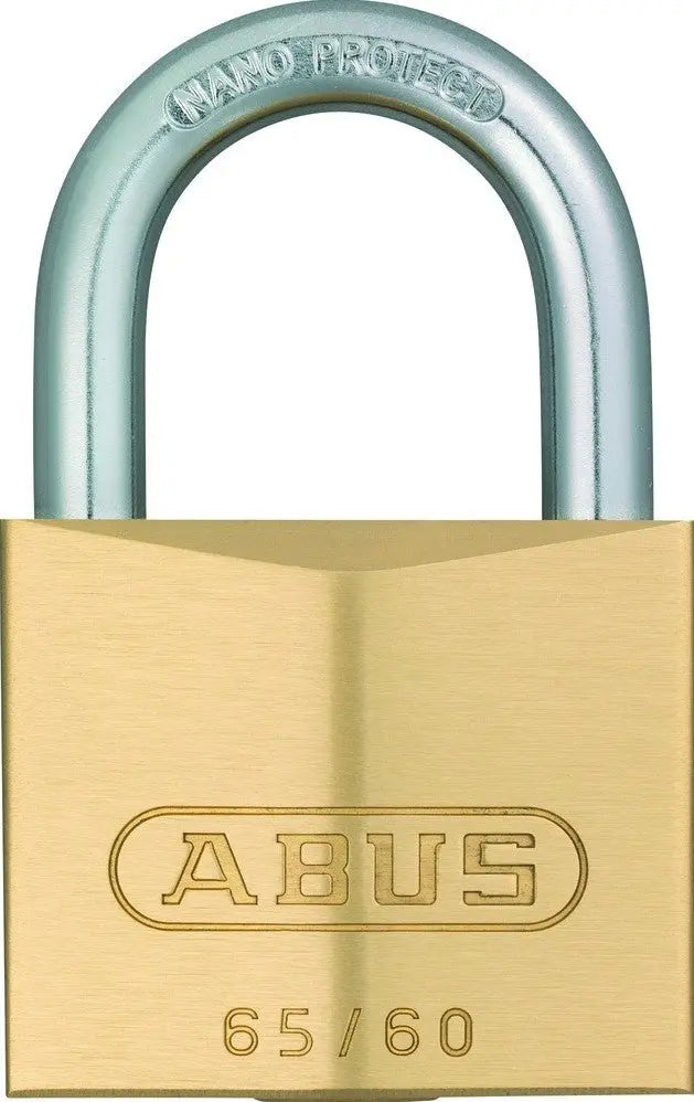 Hangslot ABUS Messing 65x25mm AE-trading