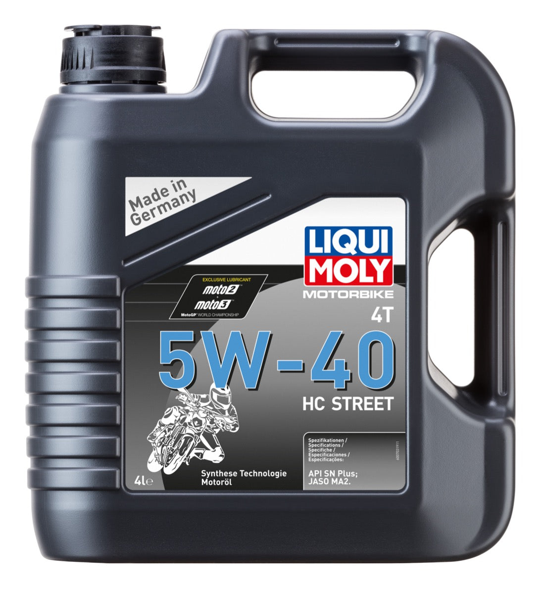 Motorolie Liqui Moly 4T 5W-40 Street (4L) AE-trading