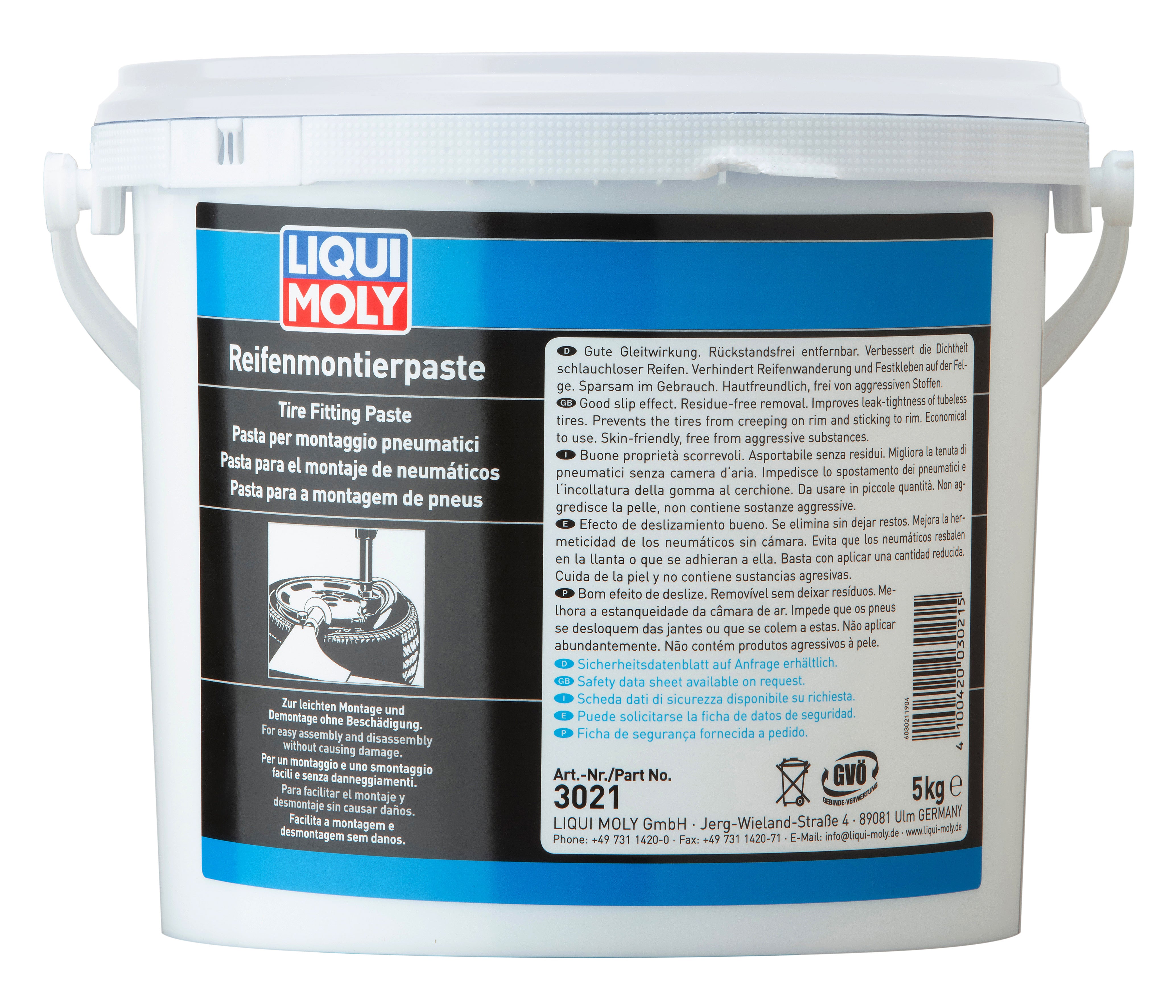 Vet Liqui Moly Bandenmontagevet (5.0kg) AE-trading