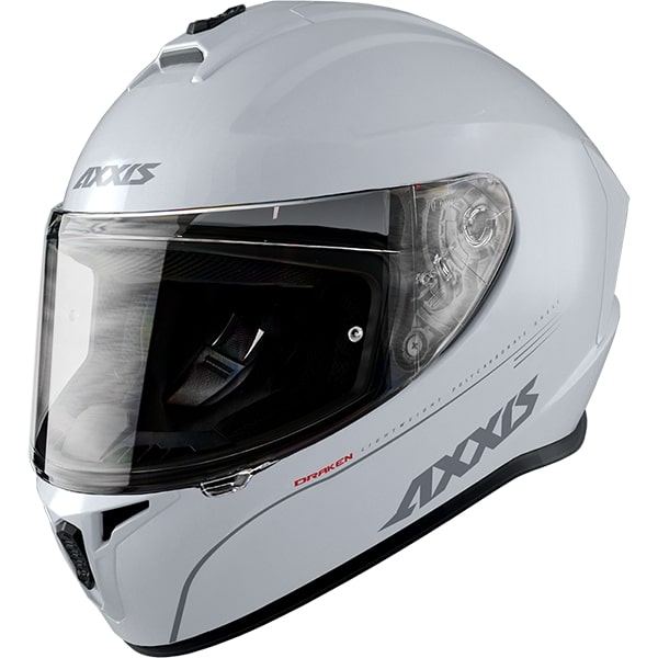 Helm Axxis Draken Solid Glans Wit S AE-trading