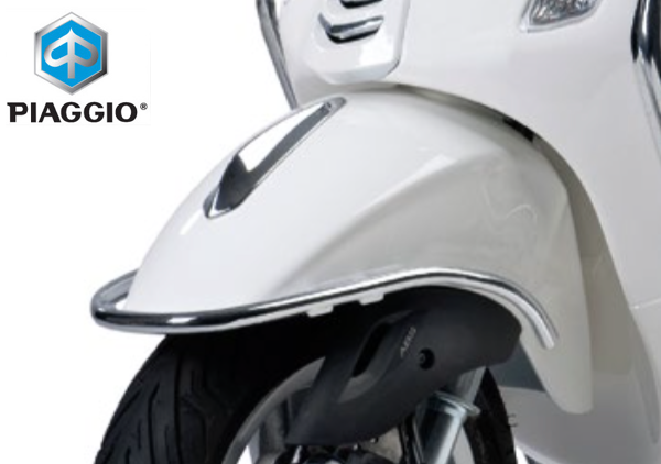 Voorspatbordbeugel OEM Chroom | Vespa Primavera / Sprint AE-trading