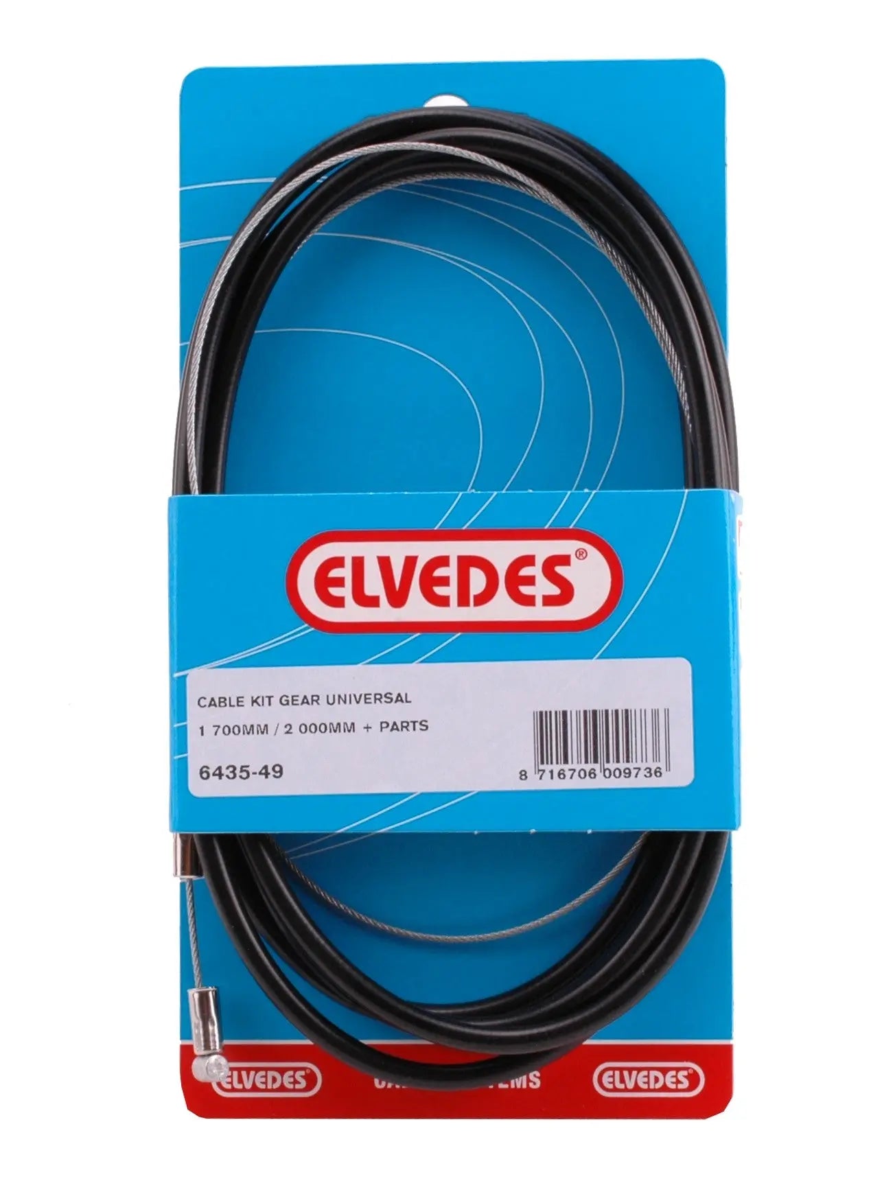 Gaskabel Compleet Elvedes Ton 49-draads (6435-49) AE-trading