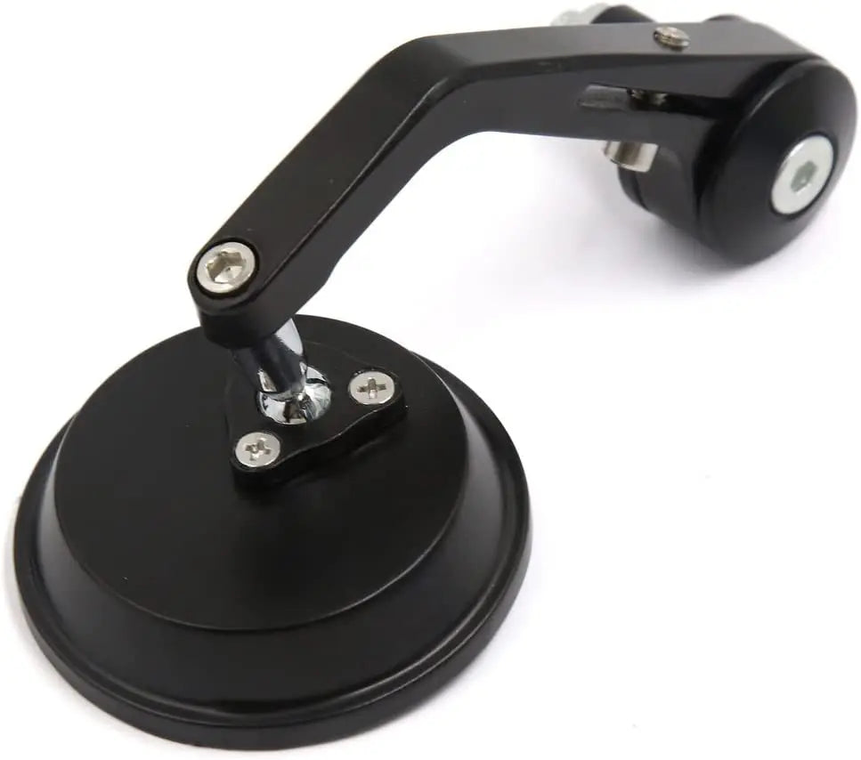 Bar end spiegels rond universeel zwart A-Extended® - AE-trading