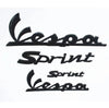 'Vespa Sprint' 4-delige stickerset - Vespa Sprint