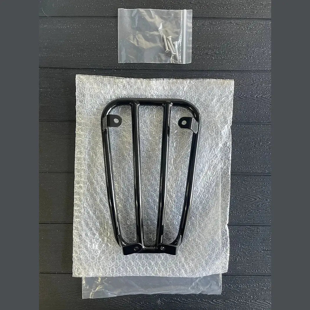 Bagagedrager treeplank glans zwart | Vespa Sprint/Primavera - AE-trading