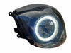 Led Angel Eye Piaggio Zip in koplamp unit - AE-trading