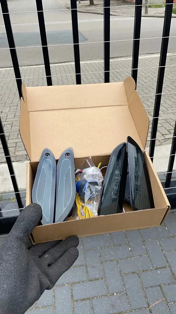 Led Tube knipperlichtenset voor + achter Vespa Sprint/Primavera - AE-trading
