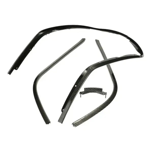Sierlijst set Vespa Sprint & Primavera Carbon fiber - AE-trading