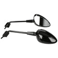 Spiegels Vespa Sprint glans zwart lang - Anroc - AE-trading
