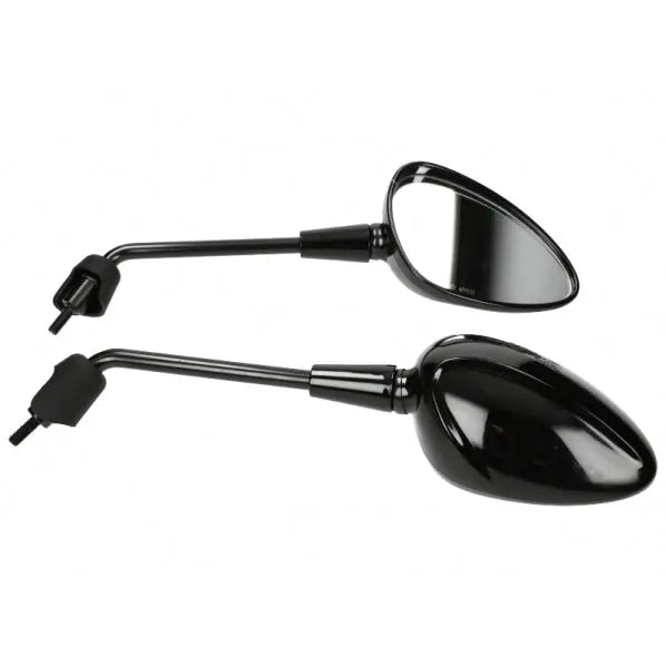 Spiegels Vespa Sprint glans zwart lang - Anroc - AE-trading