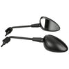 Spiegels Vespa Sprint mat zwart lang - Anroc - AE-trading