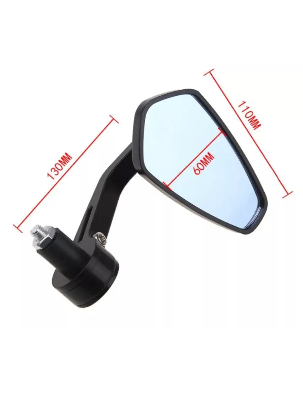 Bar end spiegels A-Extended - Piaggio - Vespa - motoren stuureinde spiegels mirrors - 50% Korting