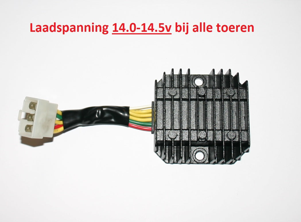 Spanningsregelaar | Piaggio / Vespa 4T 3V E4/E5 - AE-trading