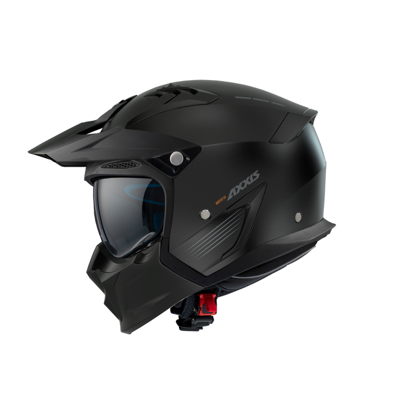 Axxis Helm Hunter SV Solid Mat Zwart S AE-trading